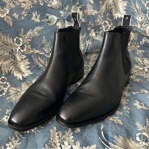 PS PAUL SMITH Gerald Boots in Black made in Portugal